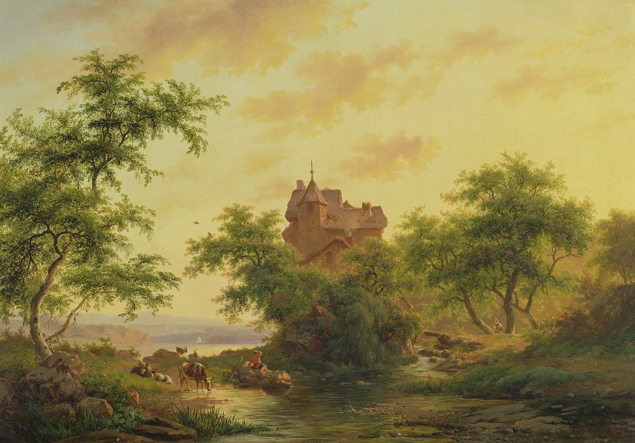 Paisaje de Jan Adam Janszoon Kruseman