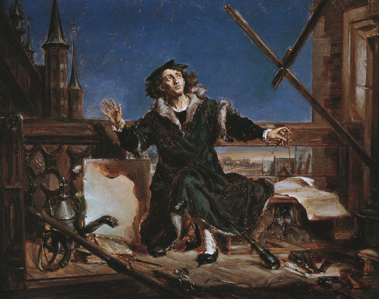 Nicolás Copérnico, 1874 de Jan Alojzy Matejko