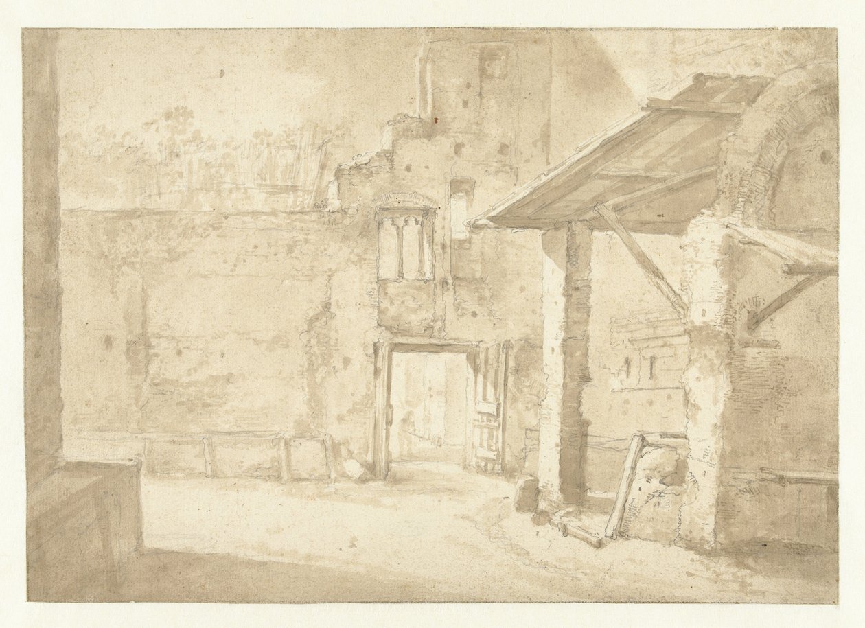 Parada en Italia de Jan Asselijn (rejected attribution)