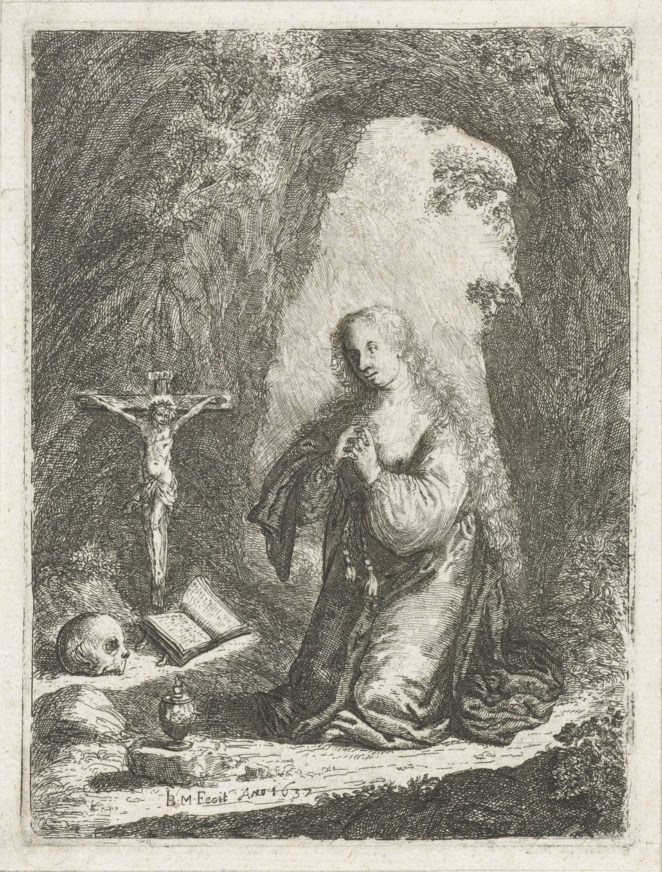 María Magdalena a Boetawardi de Jan Barentsz. Muyckens