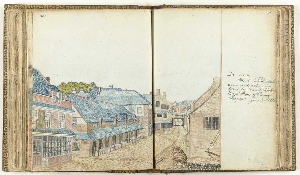 Strand Street en Falmouth de Jan Brandes