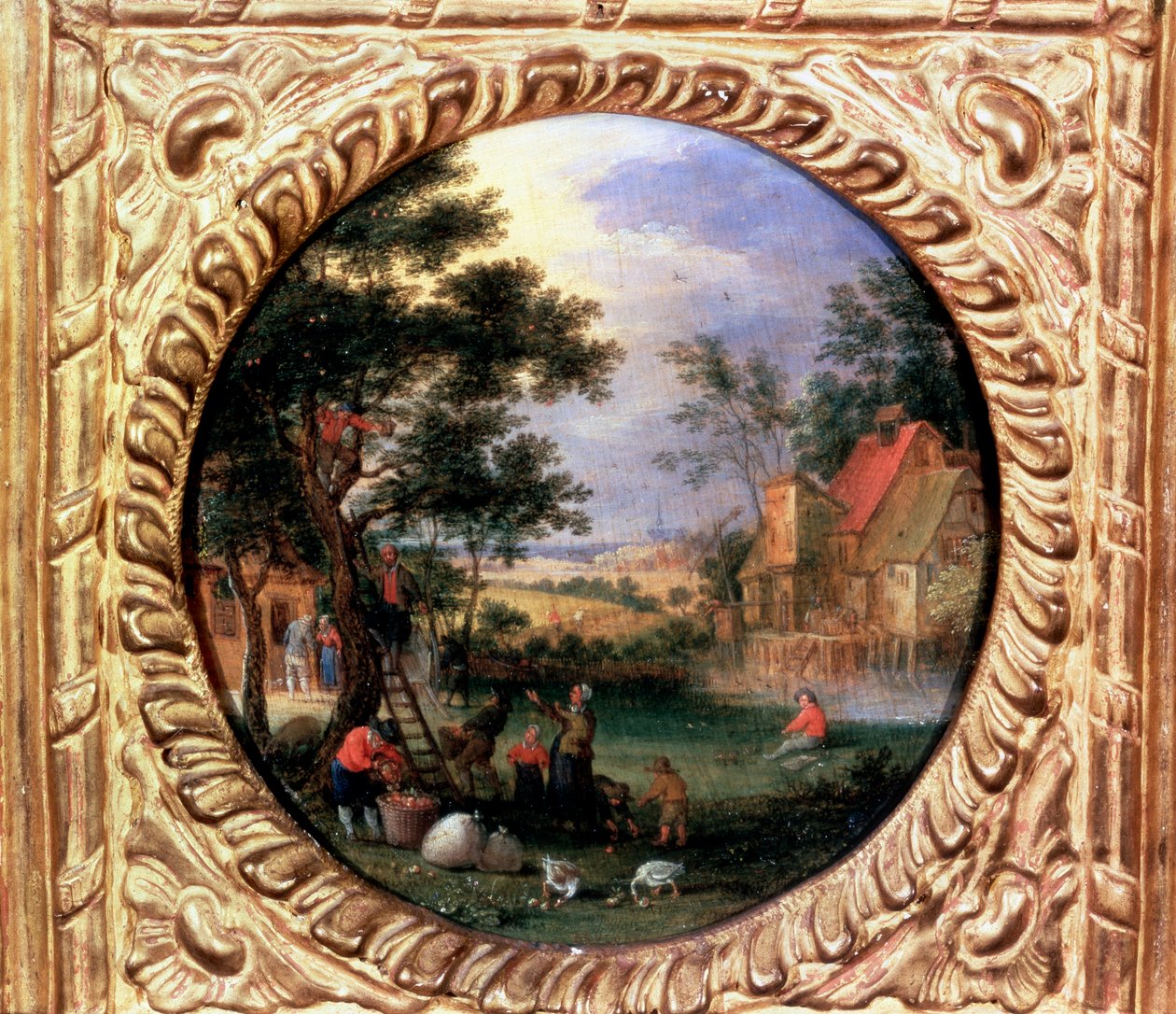 Recolectando Manzanas, 1630s de Jan Brueghel the Younger