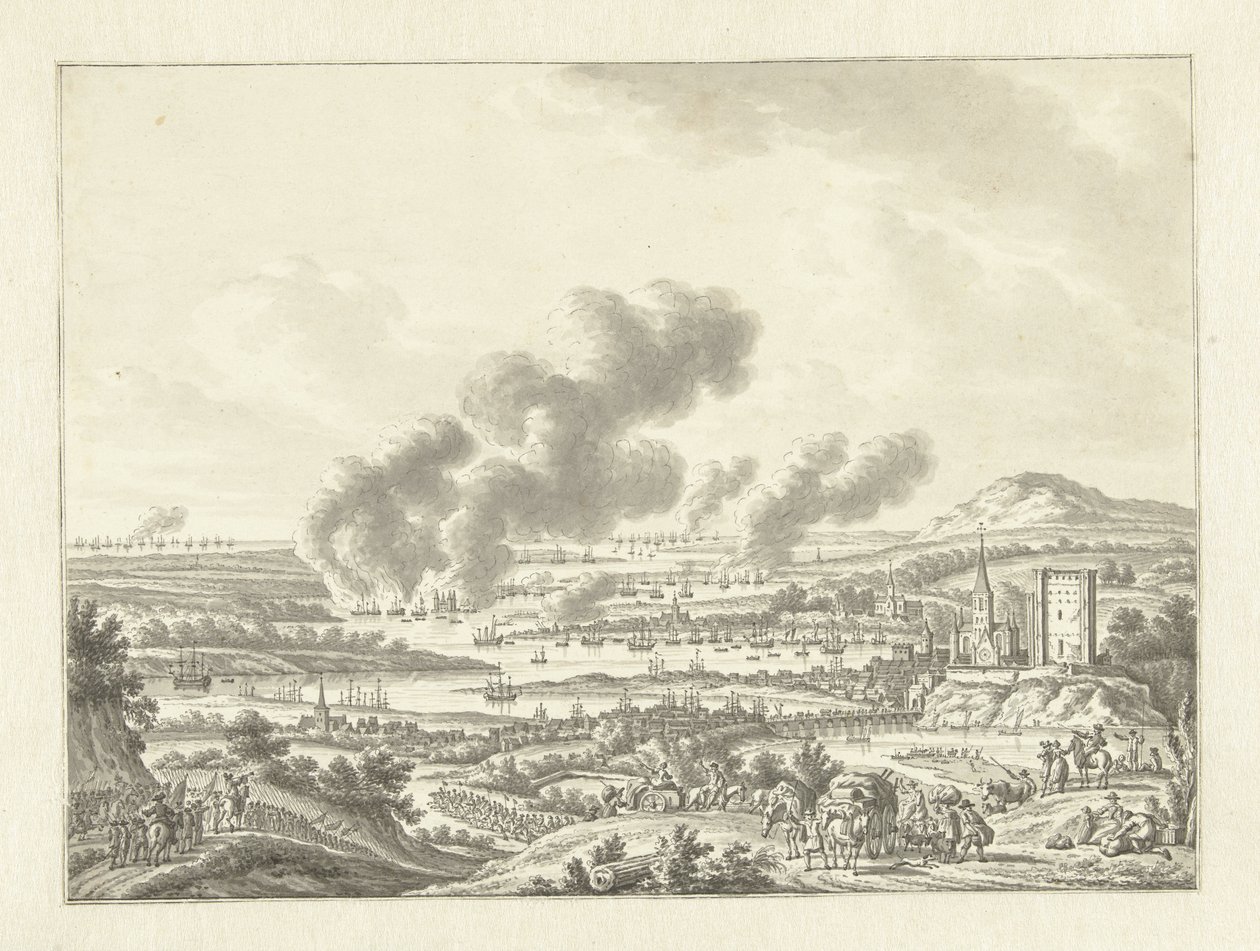 Batalla de Chatham de Jan Bulthuis