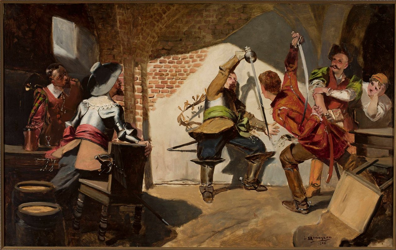 Duelo en una taberna de Jan Czesław Moniuszko