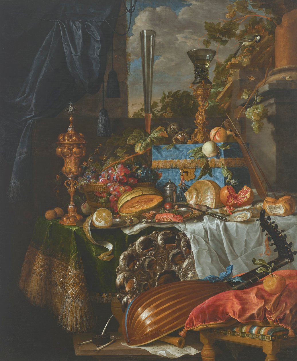 Holandés: Pronk still life Pronk still life de Jan Davidsz. de Heem