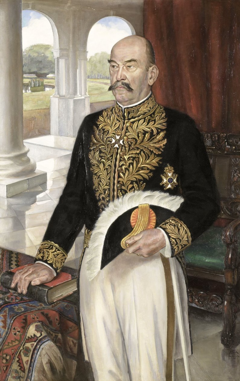 Dirk Fock (1858-1941). Gobernador general (1921-26) de Jan Frank