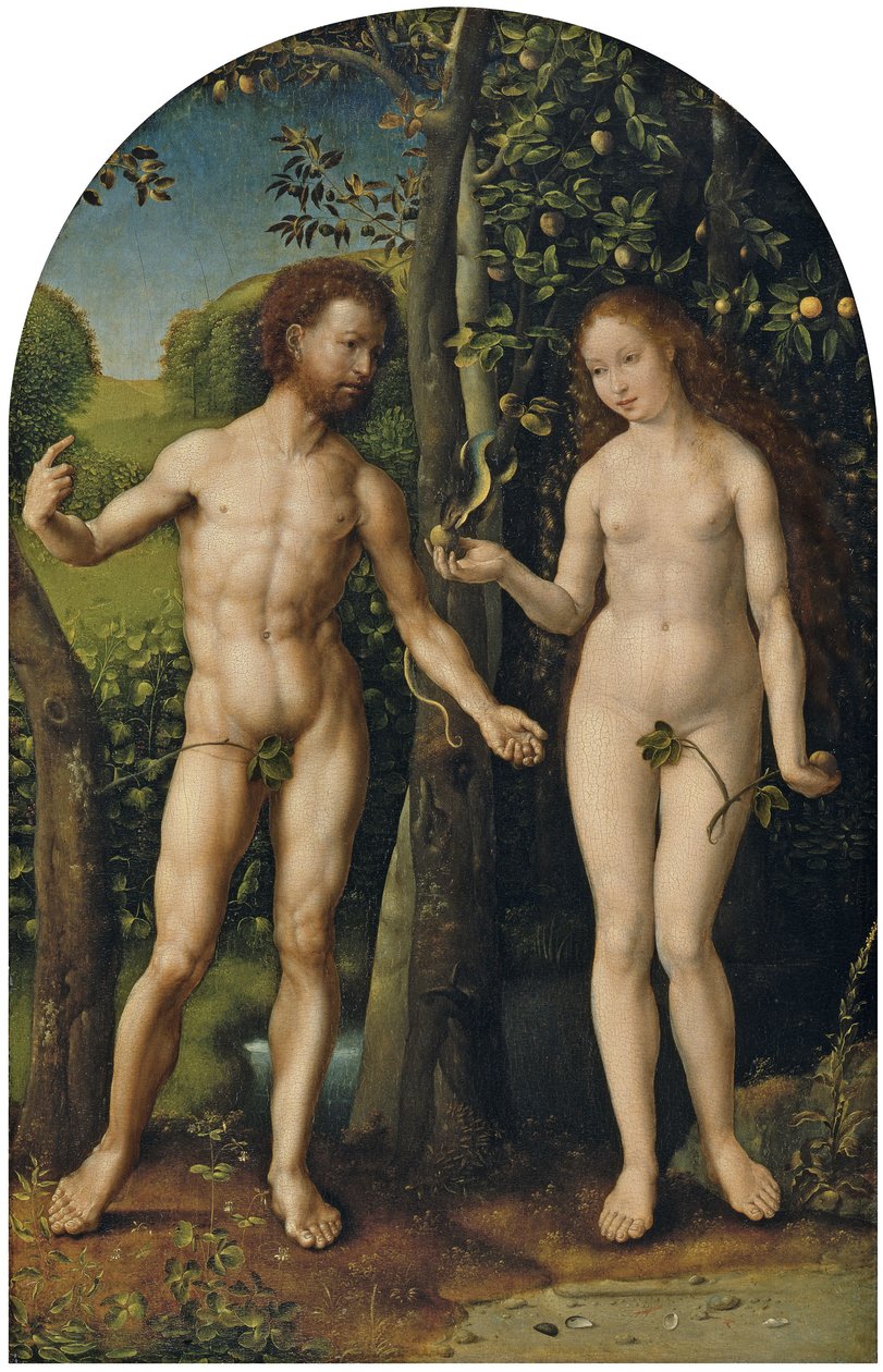 Adán y Eva de Jan Gossaert