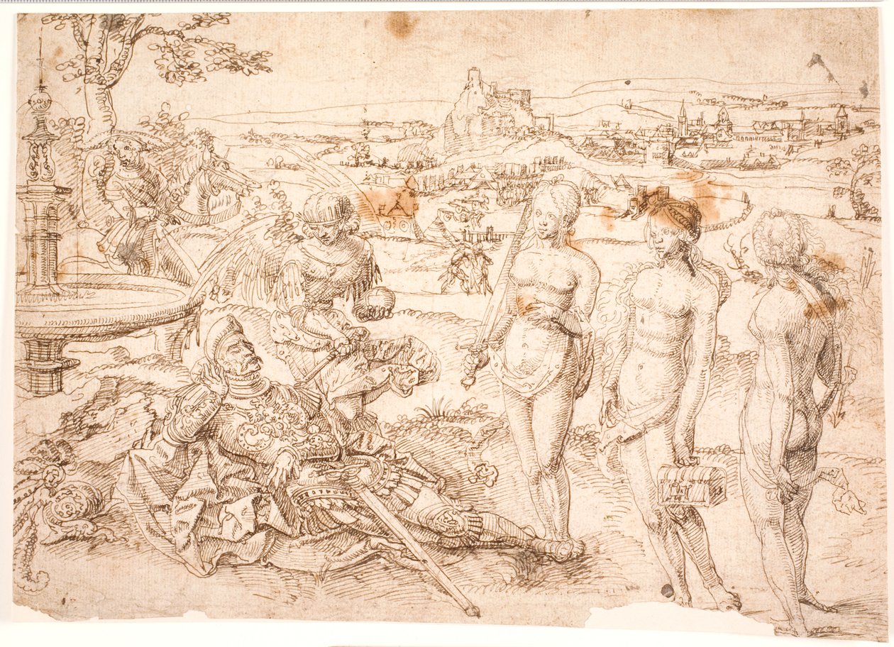 El juicio de Paris de Jan Gossaert