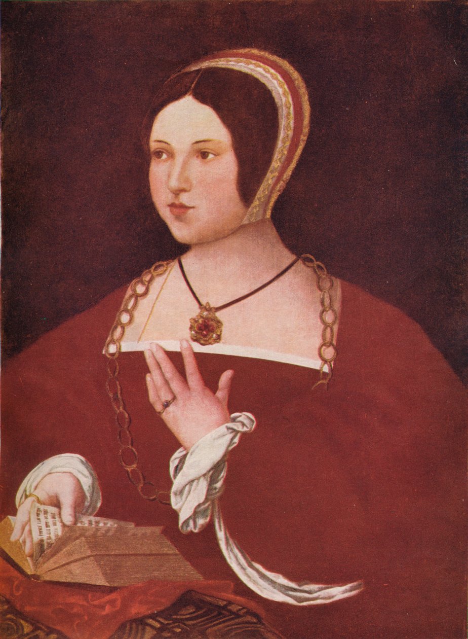 Probablemente Margaret Tudor (alrededor de 1528) de Jan Gossaert