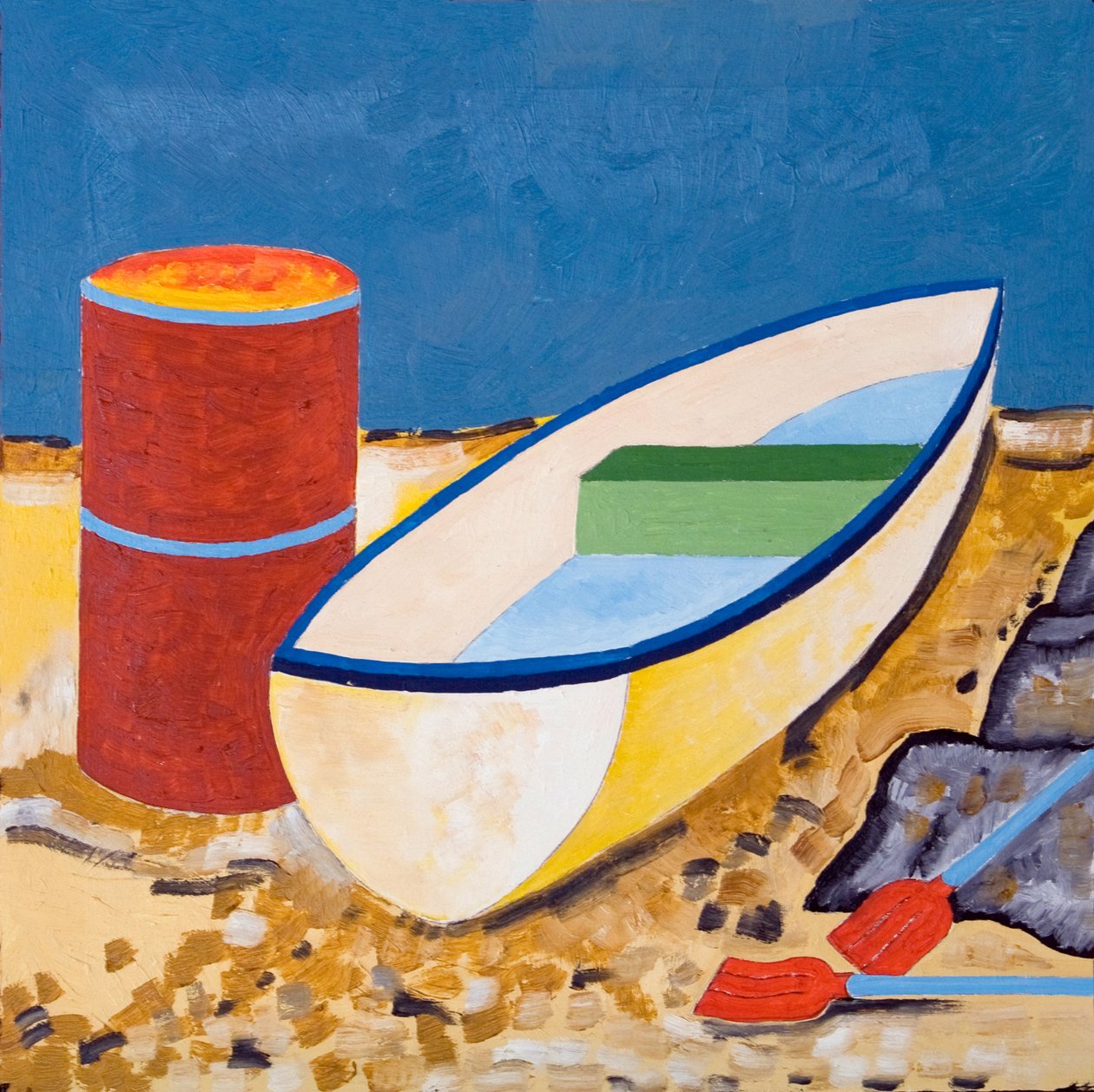 Barco y Barril de Jan Groneberg