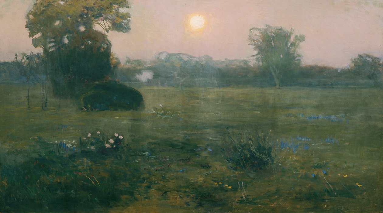 Mondaufgang de Jan Grzegorz Stanisławski