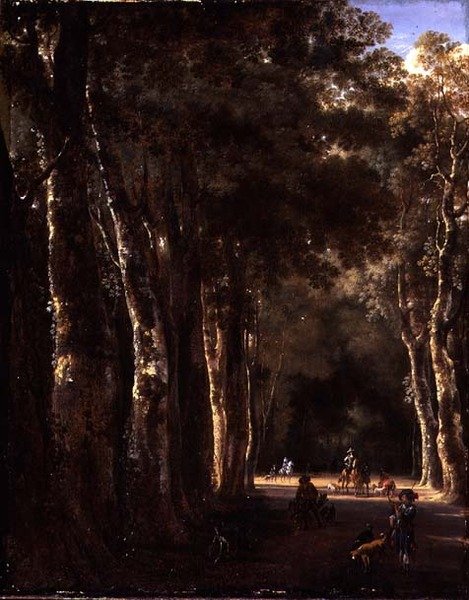 La Avenida de Jan Hackaert