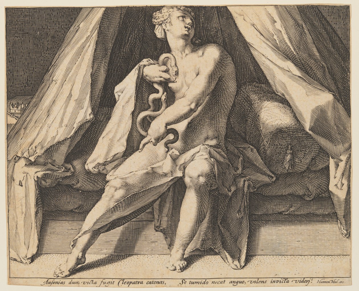 Cleopatra de Jan Harmensz. Muller