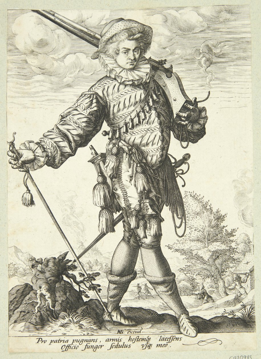 Oficial con Twig de Jan Harmensz. Muller