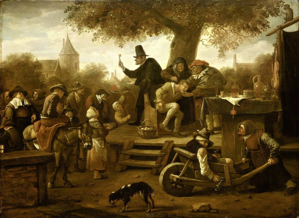 El charlatán de Jan Havicksz. Steen