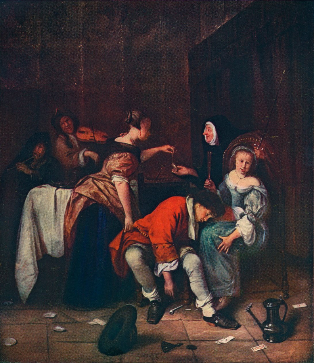 Mala Compañía, c1665 de Jan Havickszoon Steen