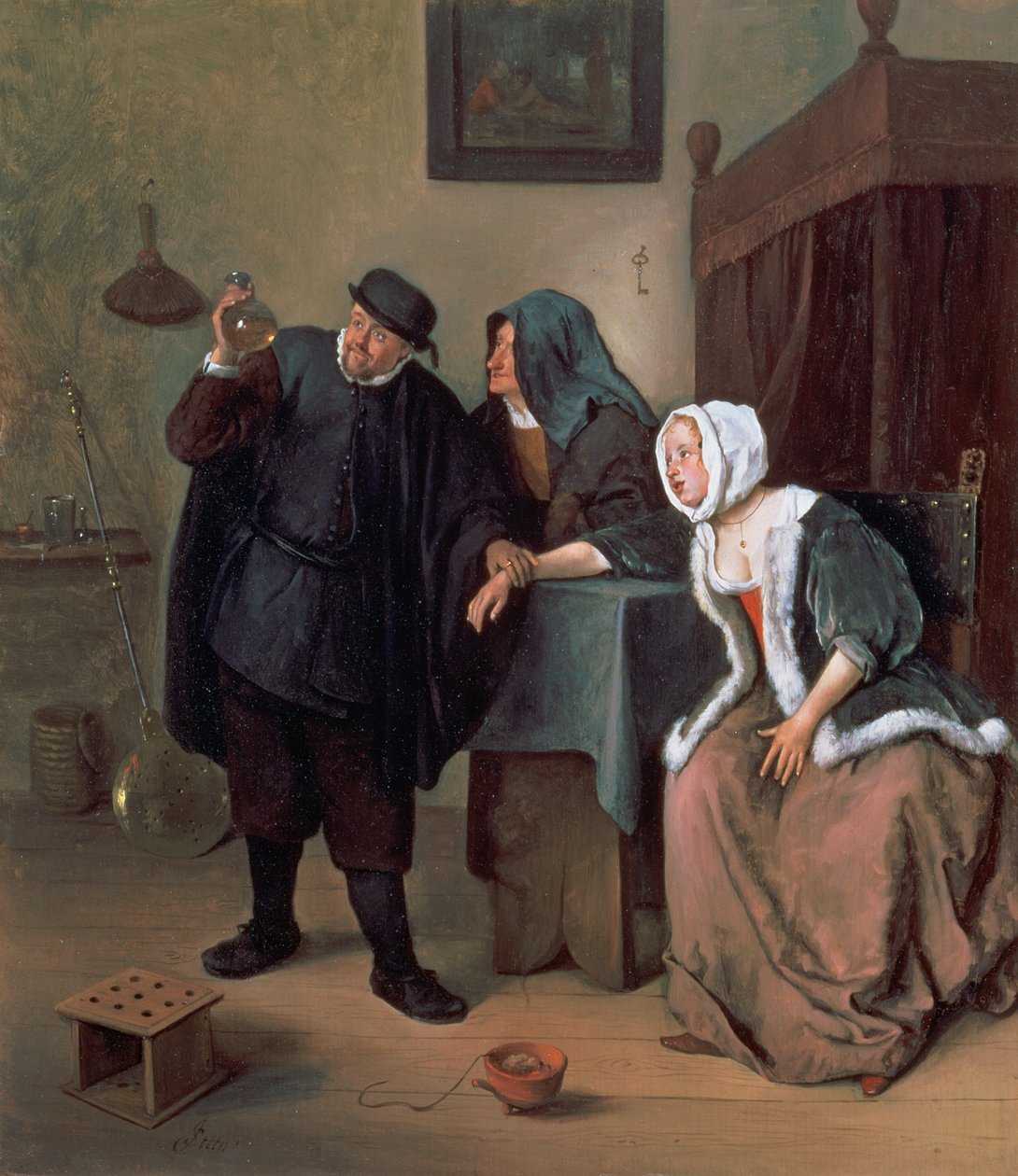 La Visita del Médico de Jan Havickszoon Steen