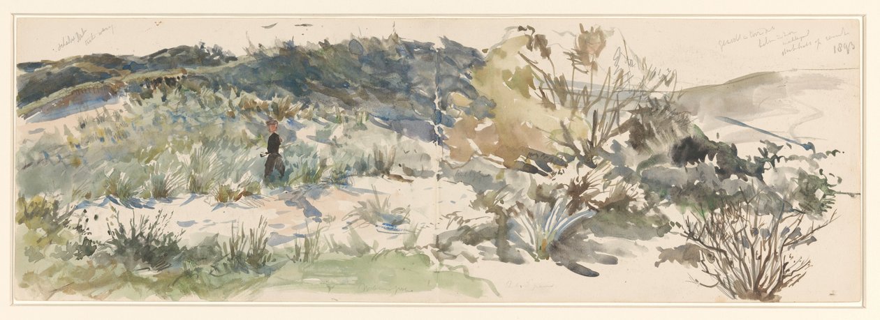 Paisaje de dunas de Jan Hoynck van Papendrecht