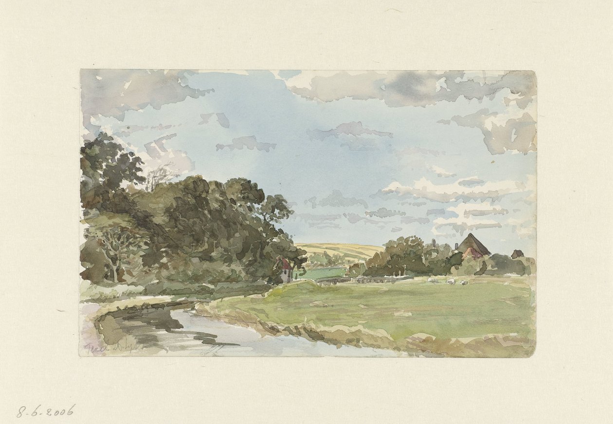 Paisaje en Texel de Jan Hoynck van Papendrecht