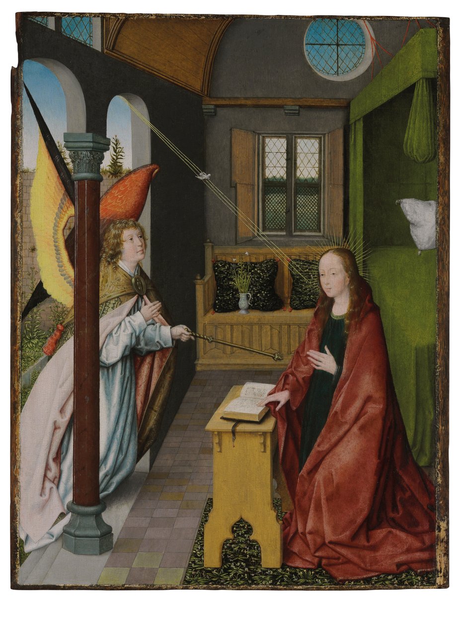 La Anunciación de Jan II Provost