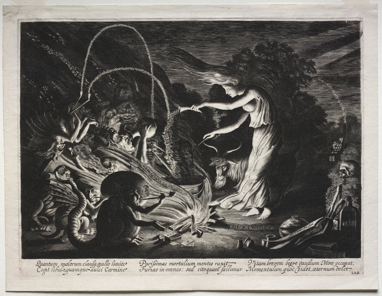 La bruja (pieza nocturna) de Jan Jansz. van de Velde