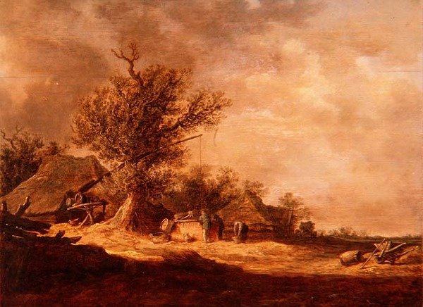 Paisaje en las dunas de Jan Josephsz van Goyen