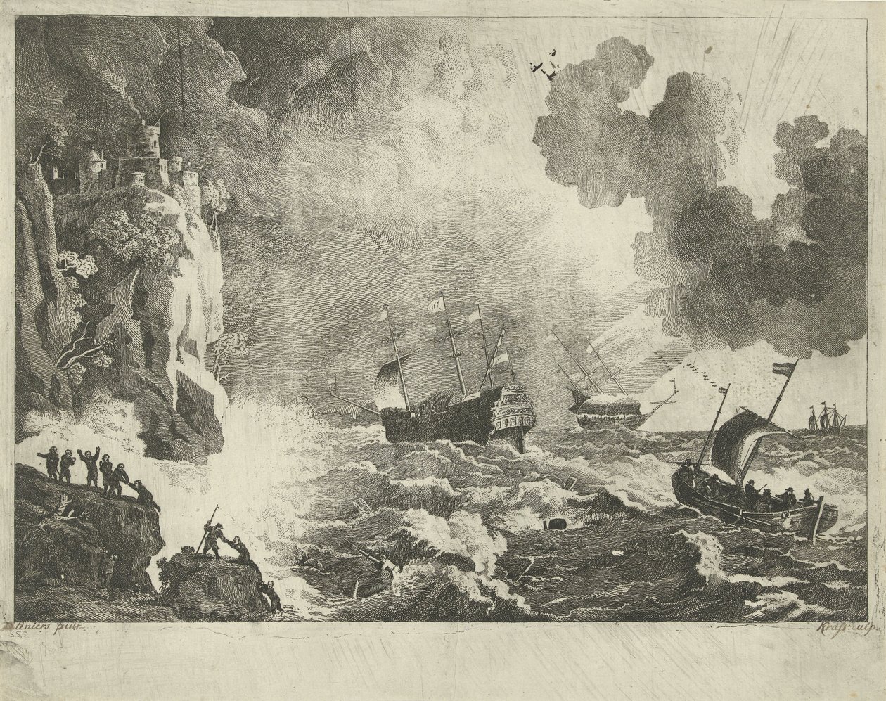 Naufragio de Jan Lauwryn Krafft (I)