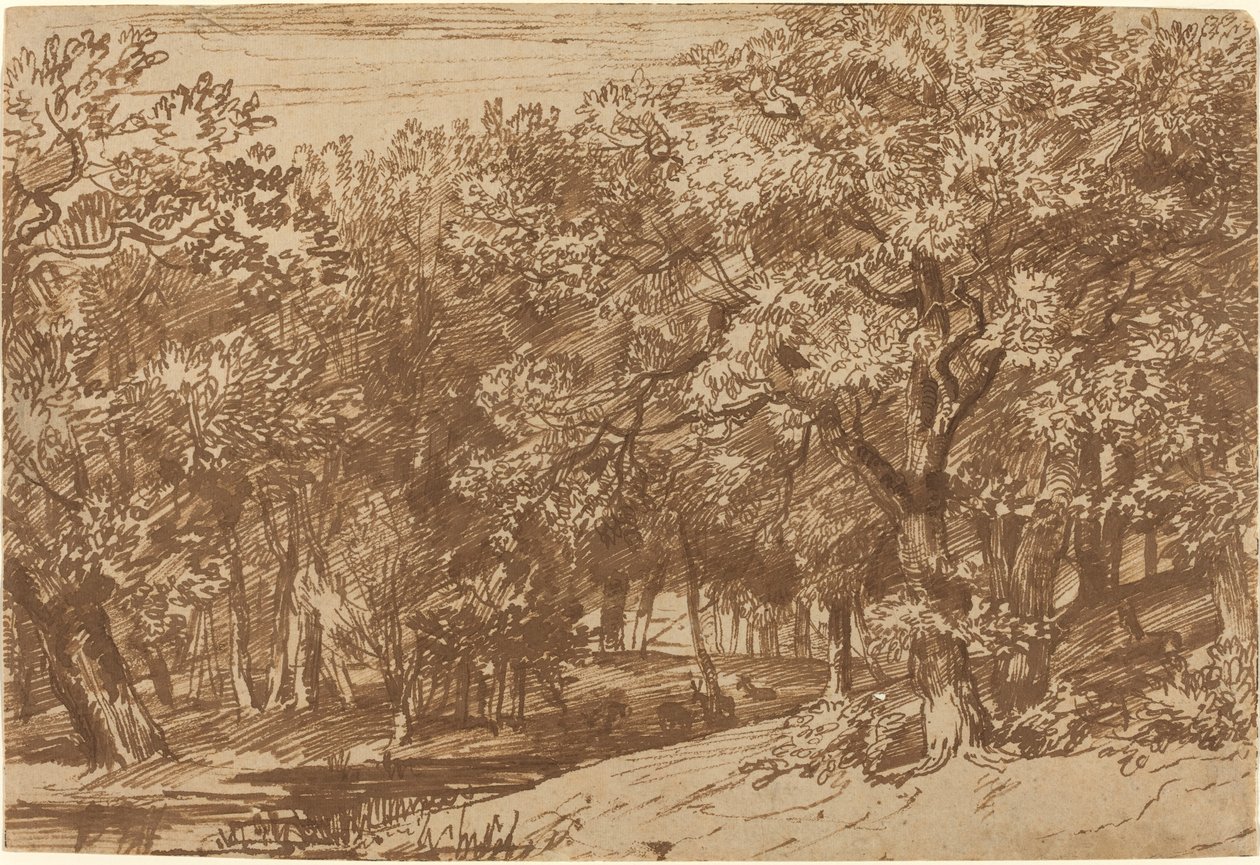 Parque de ciervos de Jan Lievens