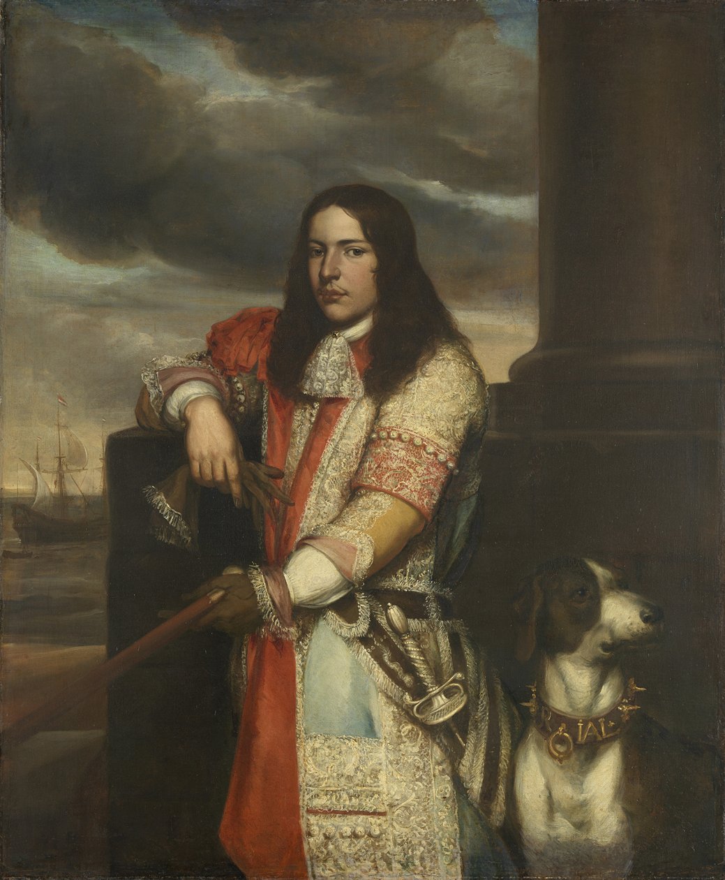 Engel de Ruyter, vicealmirante holandés de Jan Lievens