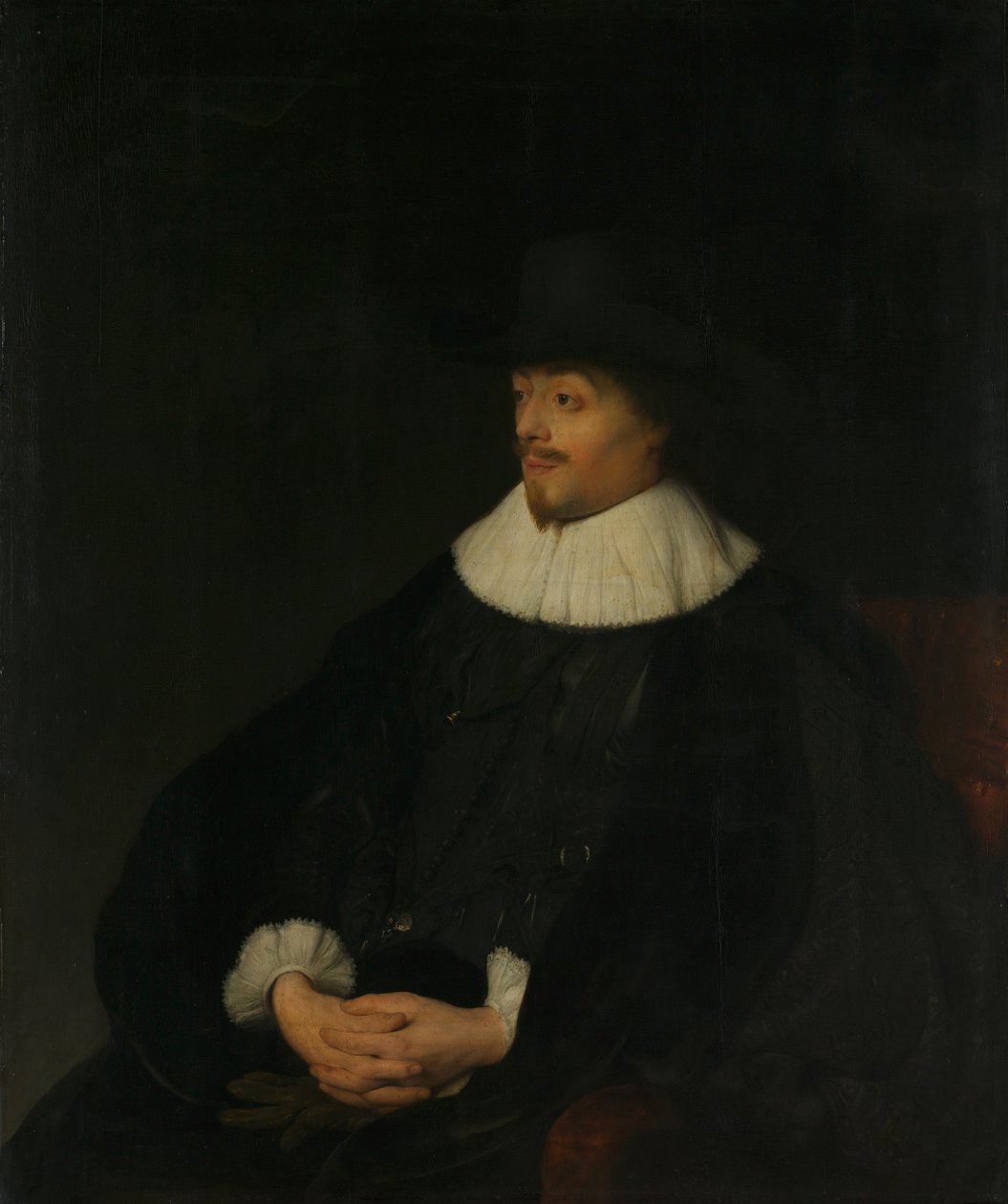 Retrato de Constantijn Huygens (1596-1687) de Jan Lievens