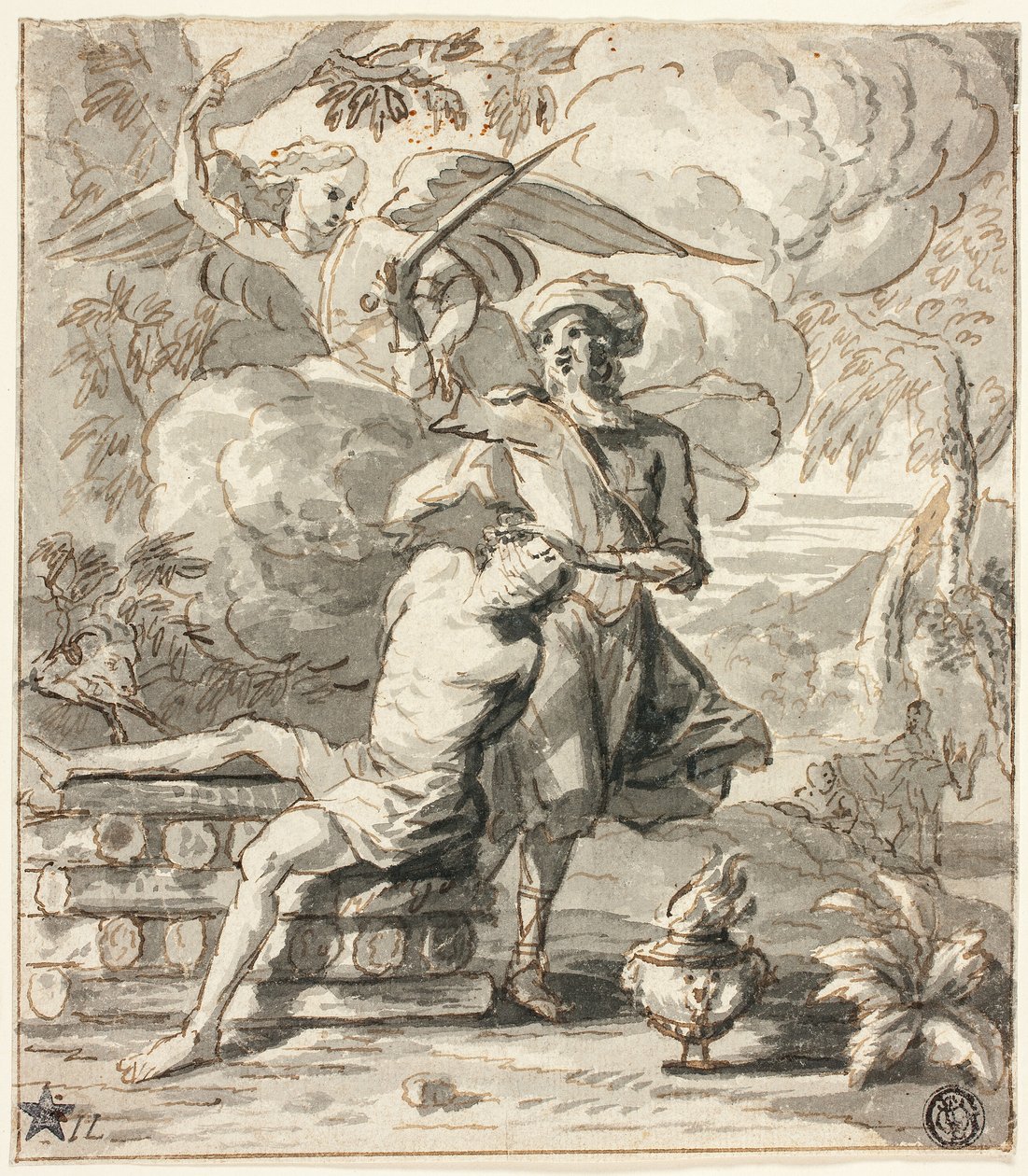 Sacrificio de Abraham de Jan Lievens