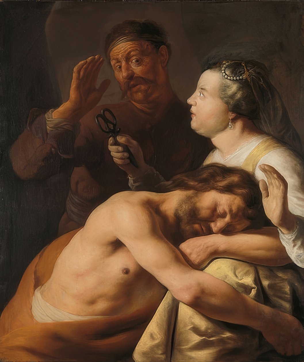 Sansón y Dalila de Jan Lievens