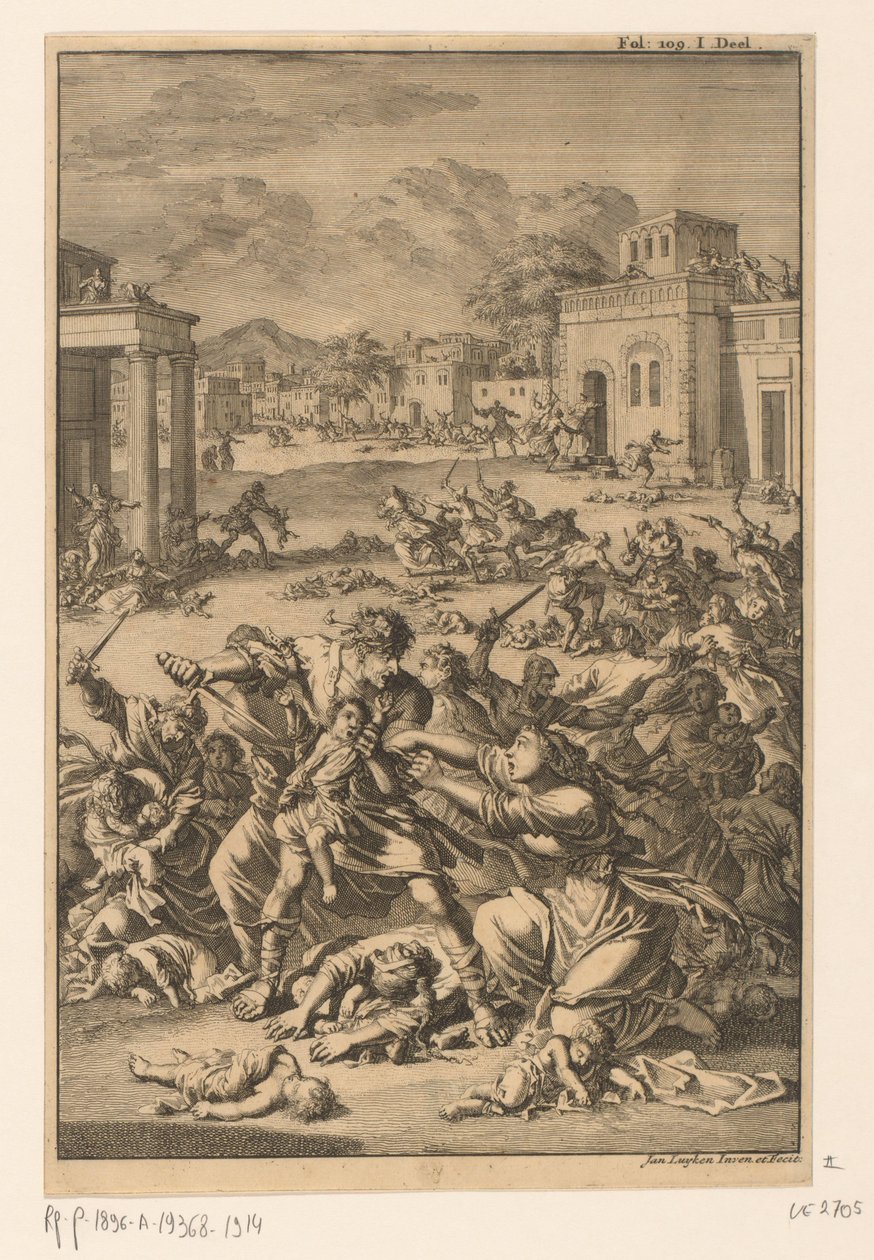 Infanticidio en Belén de Jan Luyken