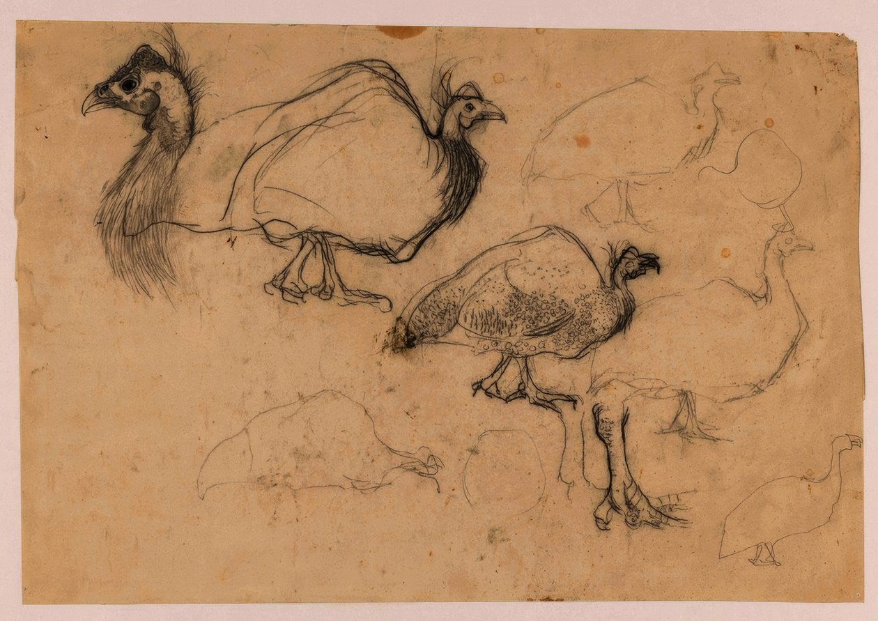 Boceto de una pintada de Jan Mankes