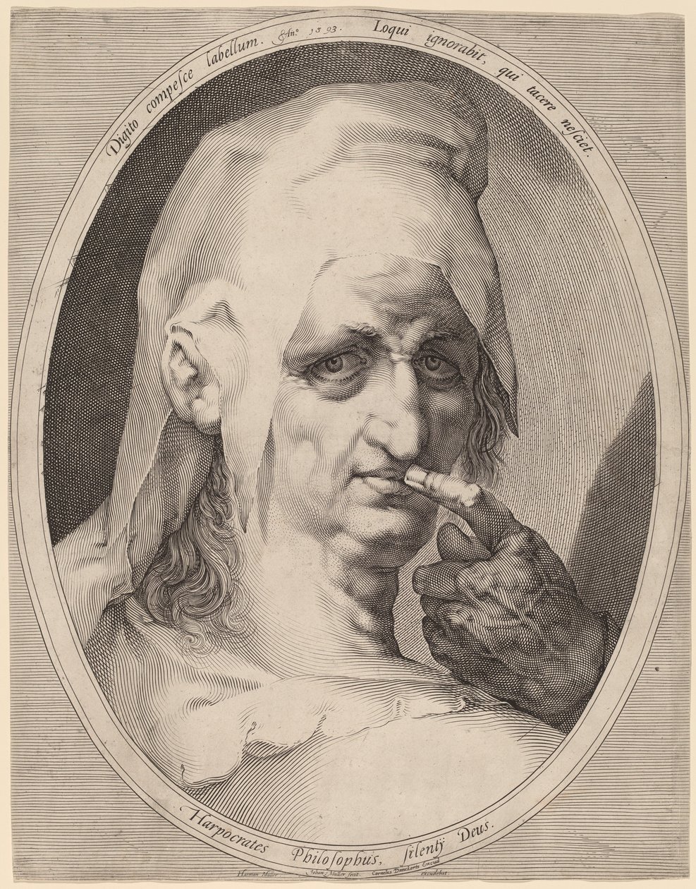 Harpócrates de Jan Muller