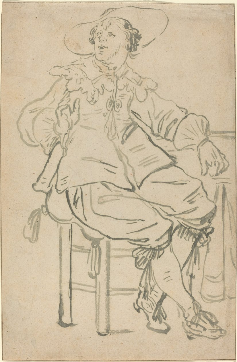 Caballero Sentado de Jan Philipz van Bouckhorst