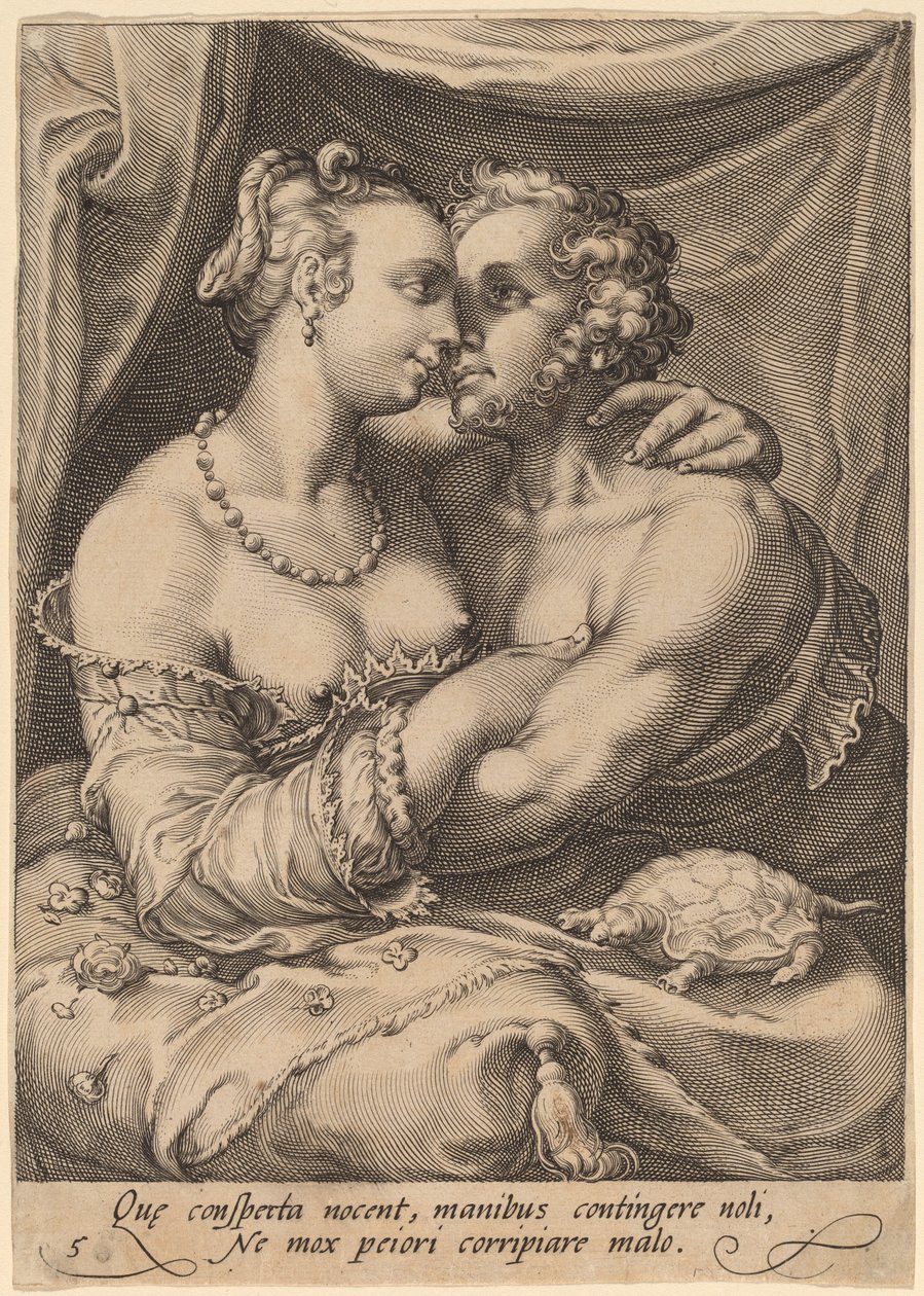 Tacto de Jan Pietersz Saenredam after Hendrik Goltzius