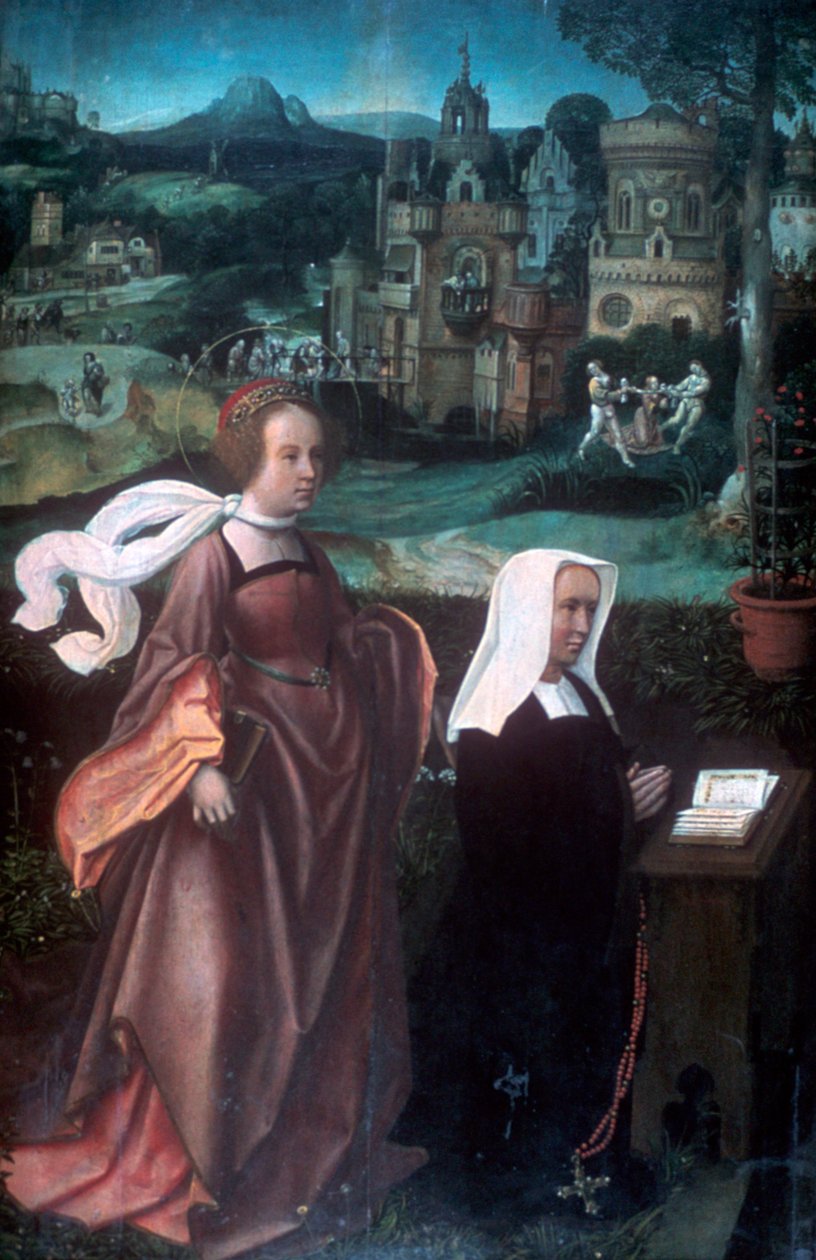 Santa Godelieve, c. 1485-1529 de Jan Provoost