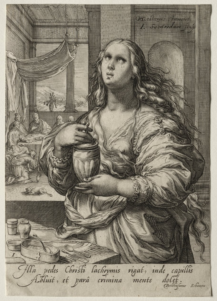 Heroines of the New Testament:  Mary Magdalen de Jan Saenredam