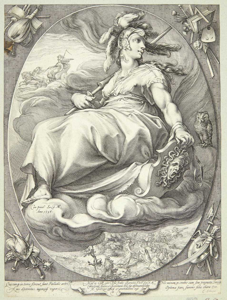 Minerva de Jan Saenredam