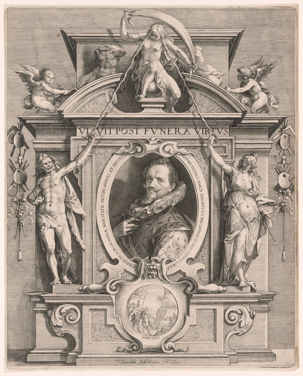 Retrato de Hans von Aachen de Jan Saenredam