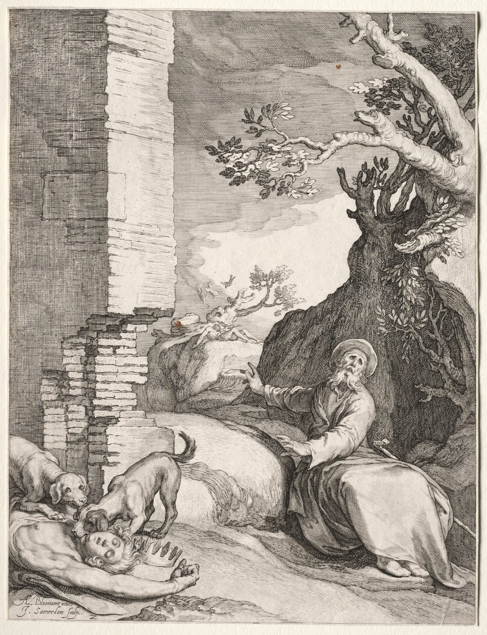 The Prediction of Ahijah de Jan Saenredam