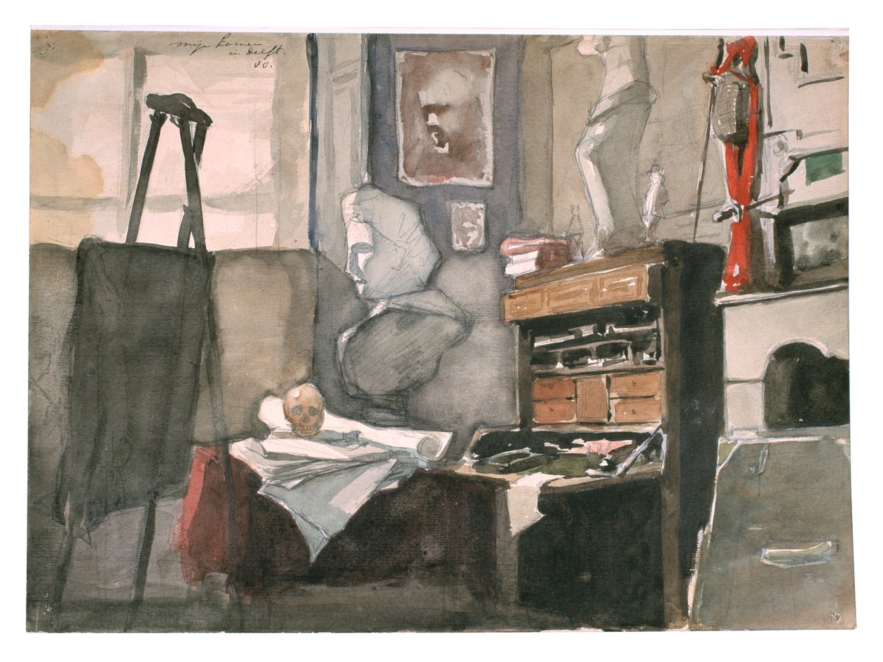 Mi habitación en Delft de Jan Toorop
