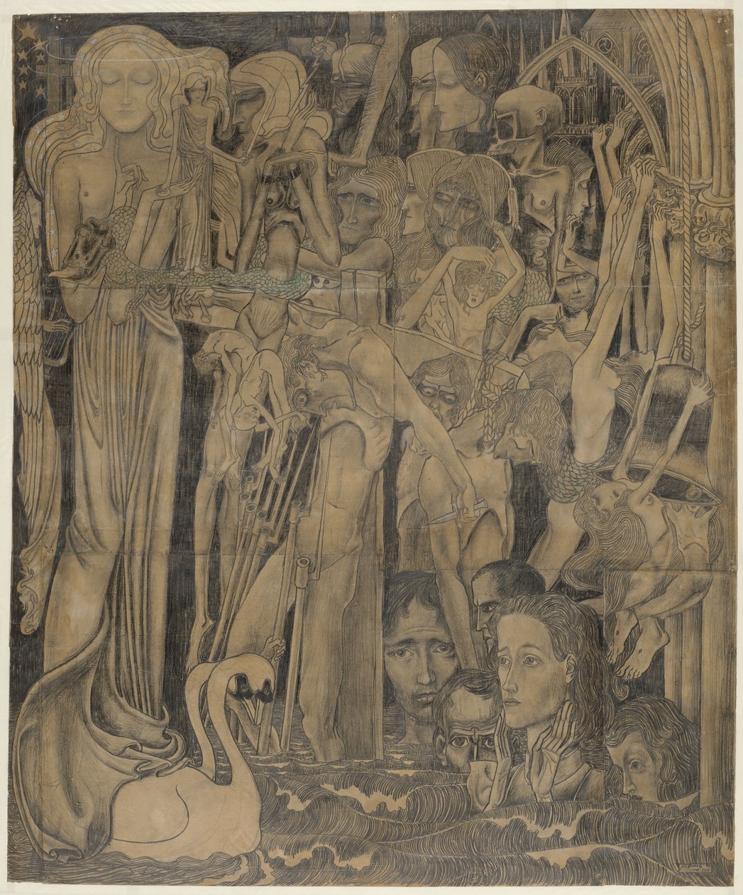 Pérdida de la fe
Desglose de la fe de Jan Toorop
