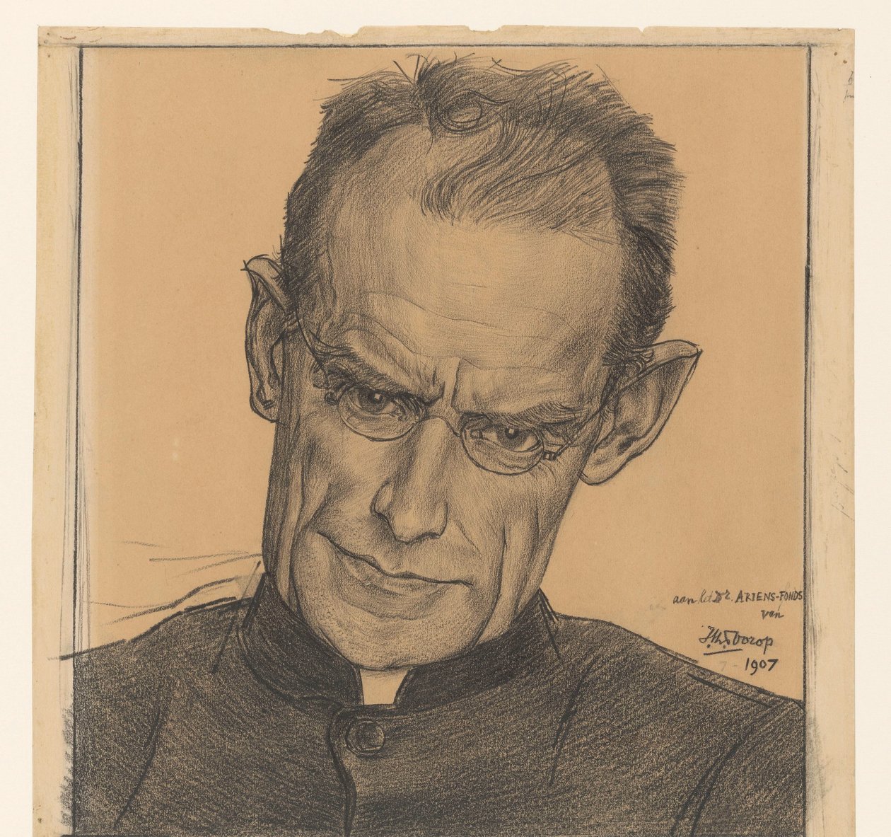 Retrato del Dr. Ariëns de Jan Toorop