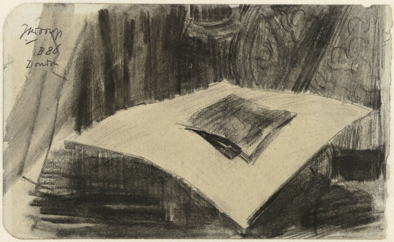 Imprimir en un fondo oscuro de Jan Toorop