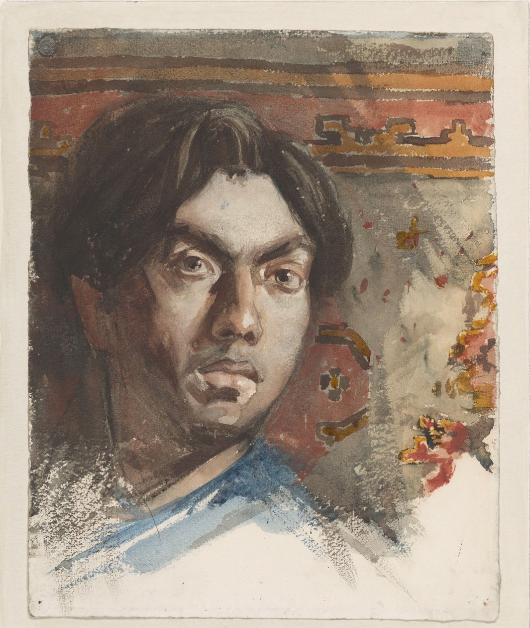 Autorretrato, 1881 de Jan Toorop