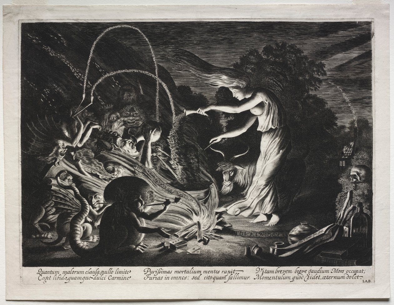 La Noche de las Brujas, 1626 de Jan Van de Velde