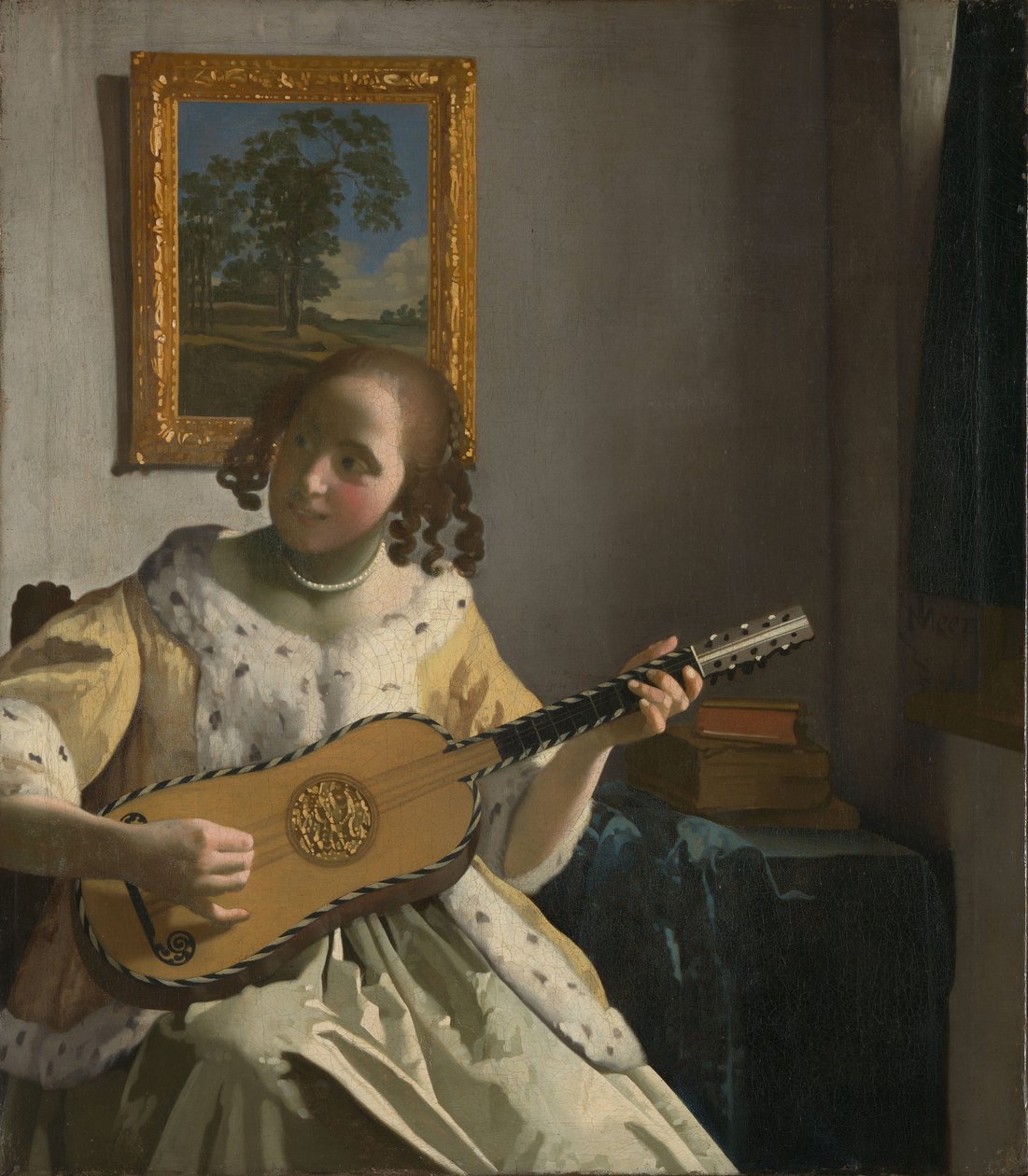 La guitarrista de Jan Vermeer van Delft