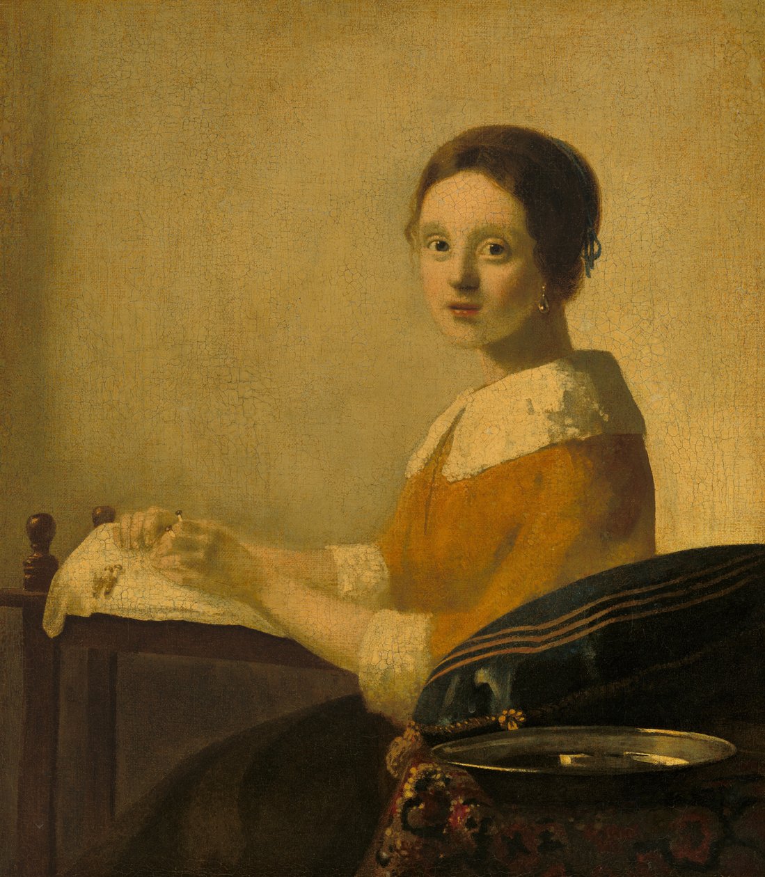 La Encajera, c. 1925 de Johannes Vermeer